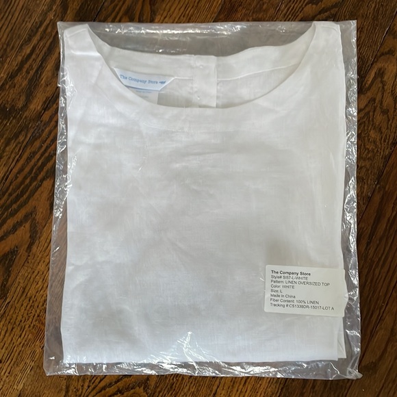 The Company Store Linen Blouse - Picture 14 of 16